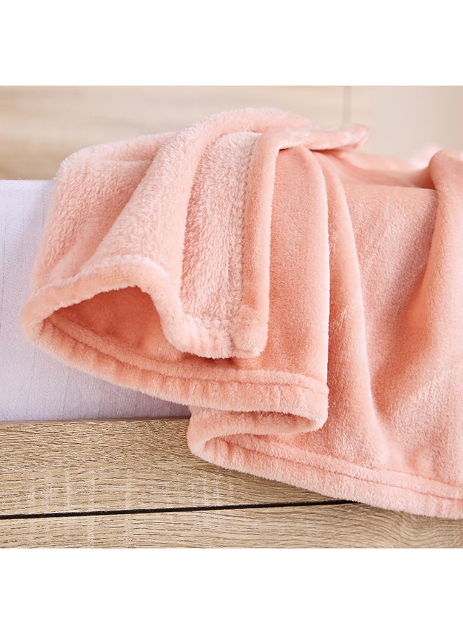 Nova Solid Flannel Twin Blanket 200 x 140 cm
