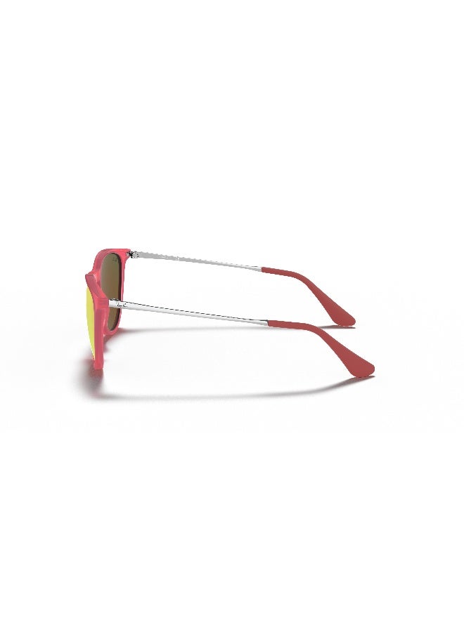 Ray-Ban Junior Erika RJ9060S 70096Q Kids Full Rim Round Sunglasses - Image 3