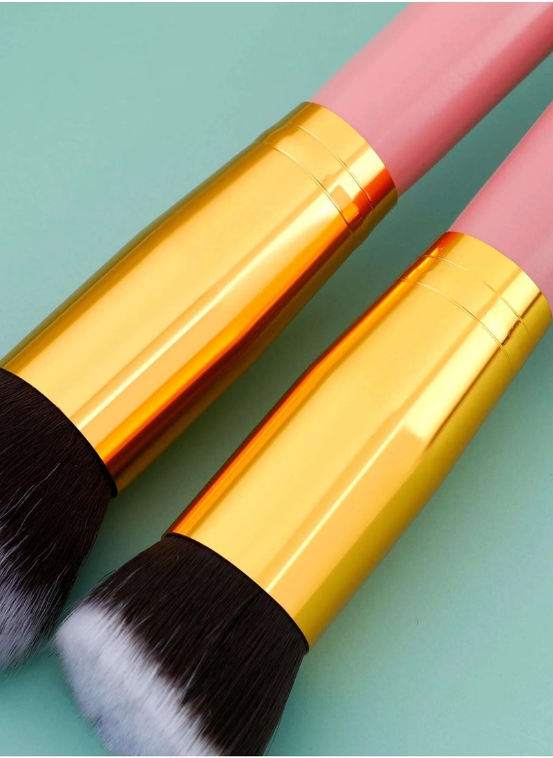 Generic 10-Piece Makeup Brush Set, Unique Colors, Makeup Brushes, Random Color  - Image 3