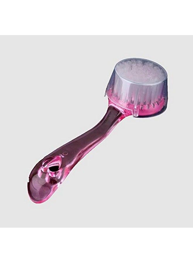 Digital Shoppy Soft Bristle Facial Brush Scrub Exfoliating Face Skin Care Cleaning Wash Brushes Random Color(1 Pc) - Image 5