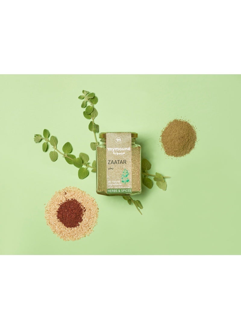 Mymoune Lebanese Zaatar 120g | Traditional Thyme, Sumac & Sesame Spice Blend | Authentic Middle Eastern Seasoning - Image 5