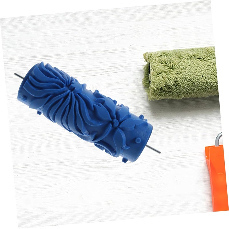 DOITOOL DIY Textured Paint Roller Embossing Rubber Roller for Artistic Wall Decoration and Reusable Wall Art Tool for Projects - Image 3