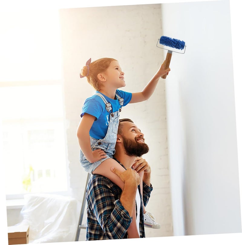 DOITOOL DIY Textured Paint Roller Embossing Rubber Roller for Artistic Wall Decoration and Reusable Wall Art Tool for Projects - Image 5