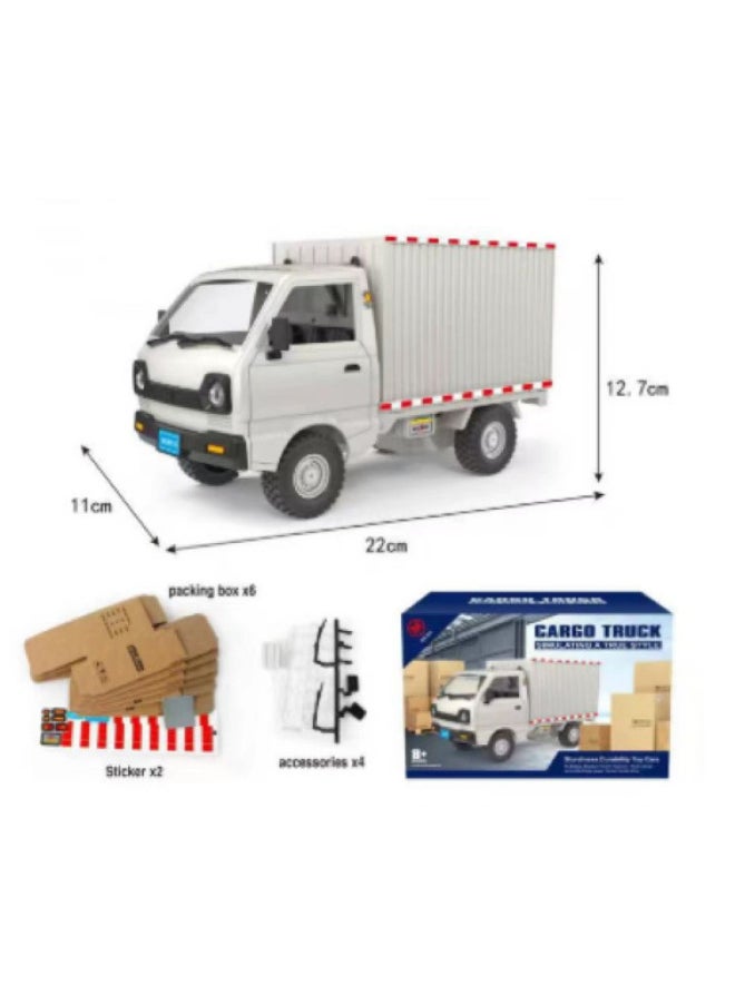 Generic Realistic Liugong Clifford Van Cargo Truck Model Toy Car Drift Charging Inertia Children's Play Vehicle Durable Plastic-Color:119A Pink (inertia Car)  - Image 3