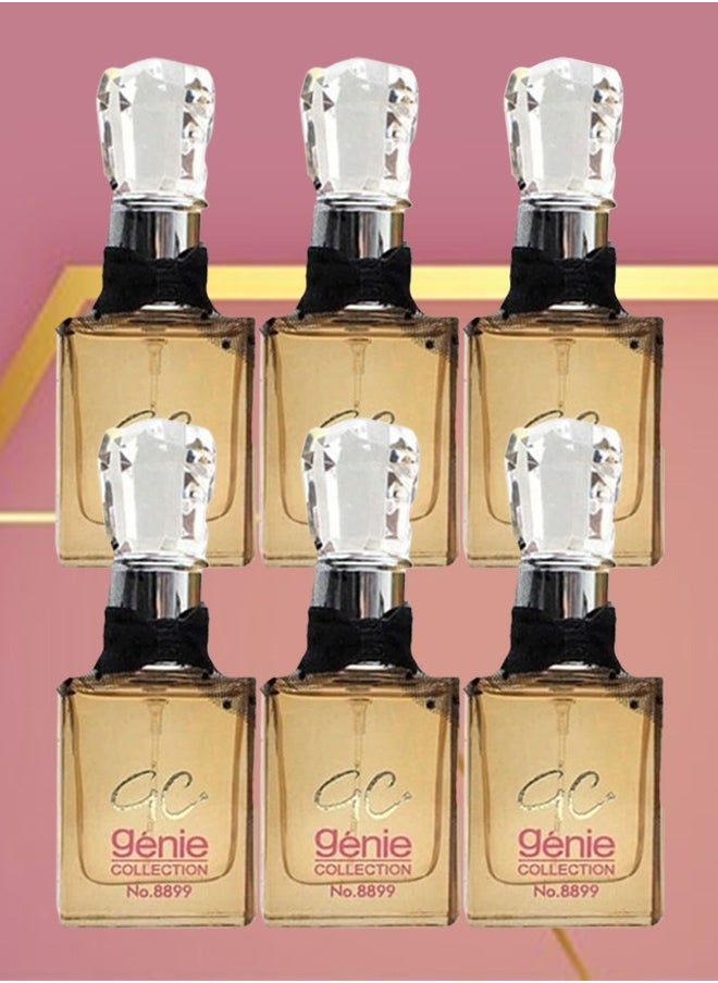 Genie Collection - 6 Pieces Genie Perfume Gold Number 8899 25ml EDP - Image 1