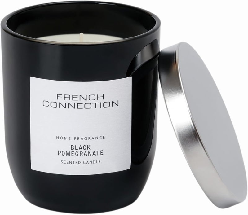 French Connection Black Pomegranate Scented Candle - Image 2