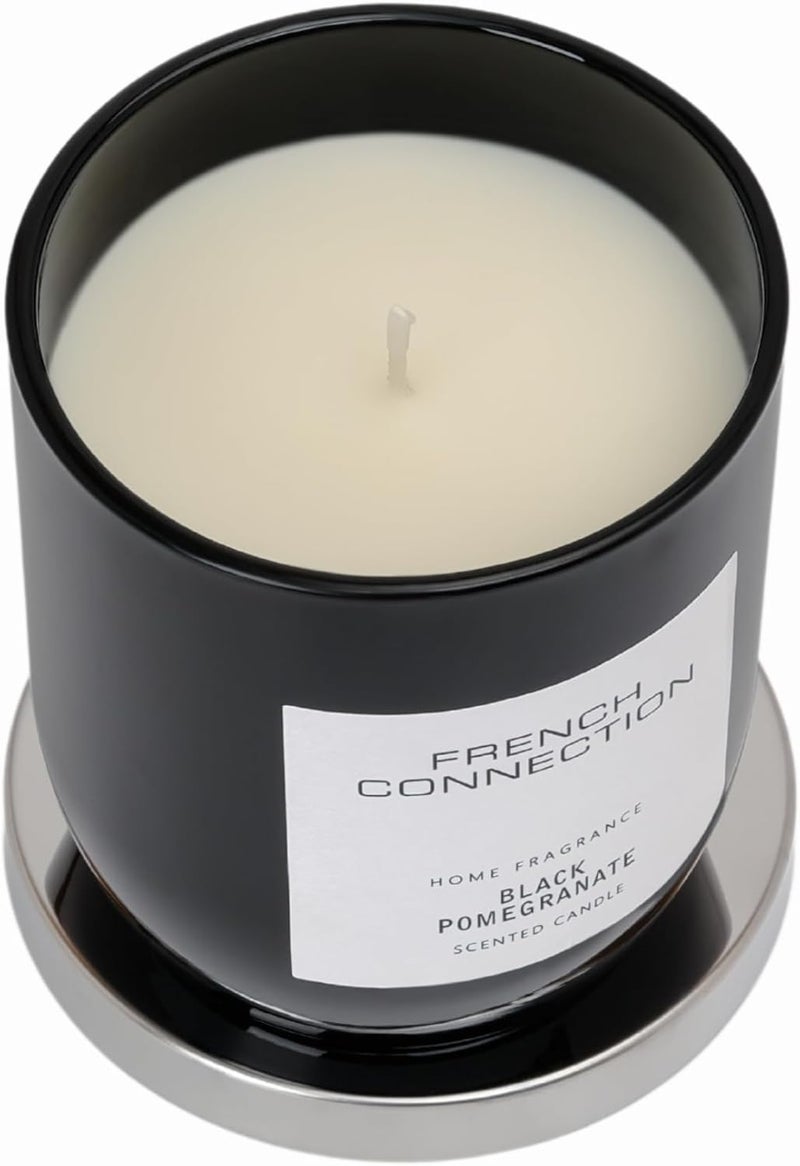 French Connection Black Pomegranate Scented Candle - Image 5