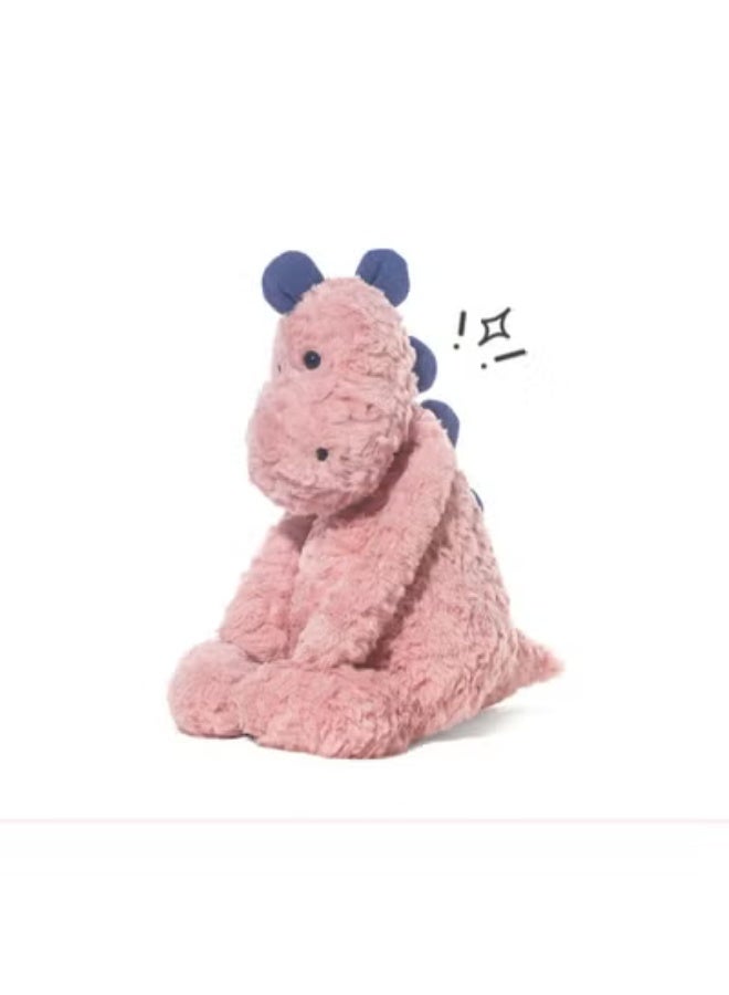 Jooki's Fun Welsh Velociraptor Plush Toy is a Cute Little Dinosaur Stuffed Doll Sleeping Pillow for Girls, 50cm Long (Pink) - Image 5