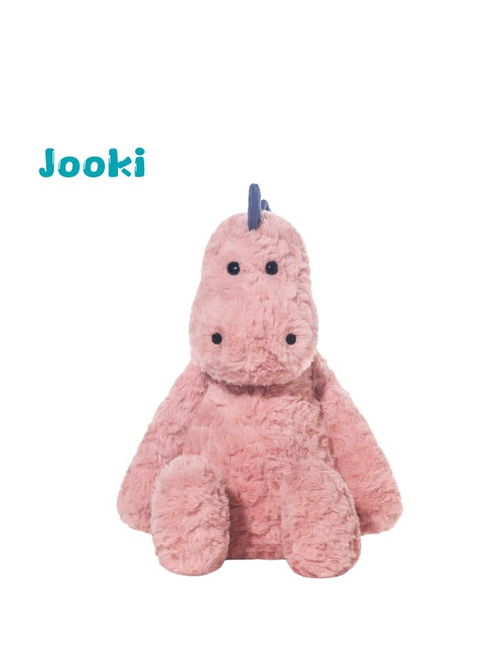 Jooki's Fun Welsh Velociraptor Plush Toy is a Cute Little Dinosaur Stuffed Doll Sleeping Pillow for Girls, 50cm Long (Pink) - Image 1
