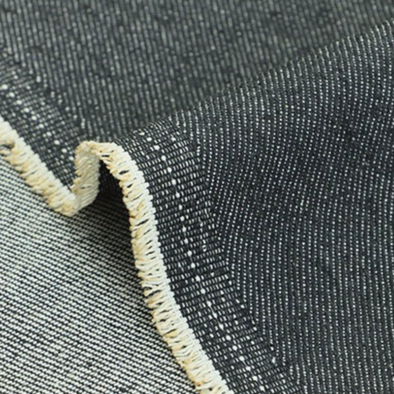 VSPDVO 106oz Black Denim Fabric 178cm 70 Width 100 Cotton NonStretch for Jeans Jackets DIY Sewing 3 Yard pre Cut - Image 2