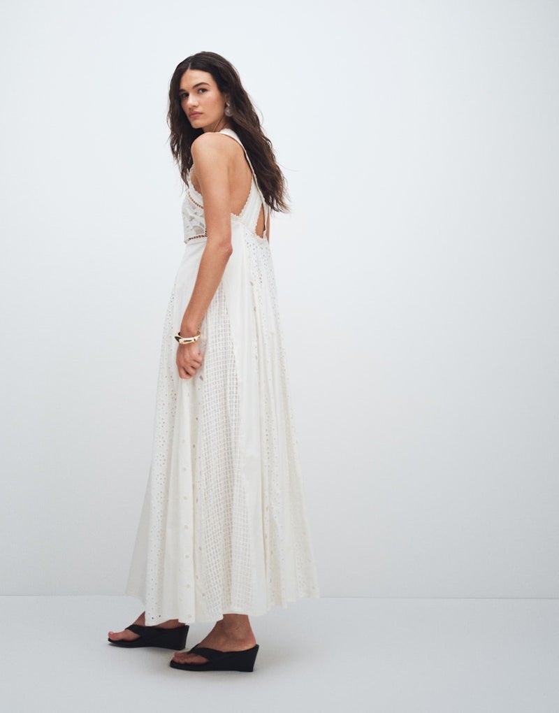 TOPSHOP Broderie Woven Dress - Image 2