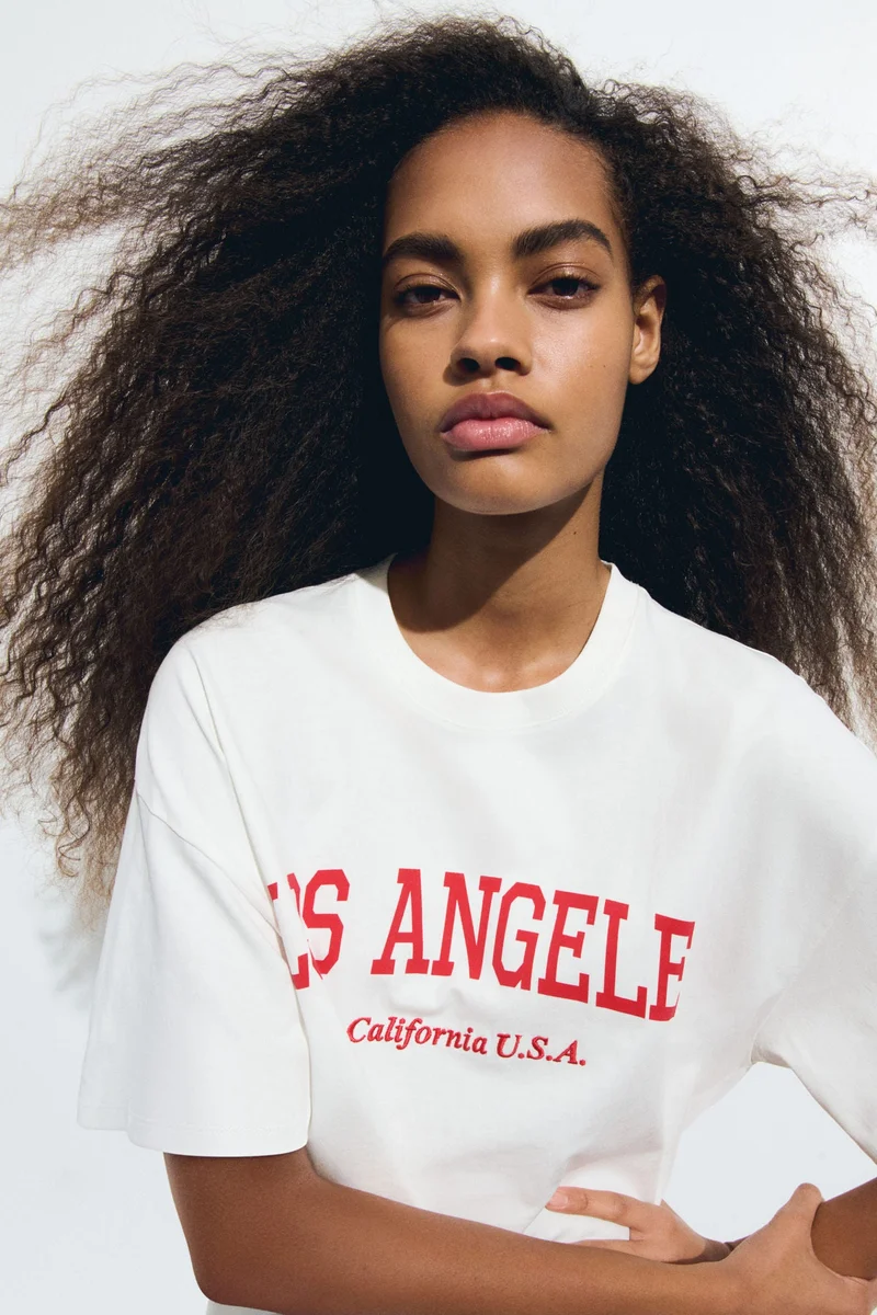 H&M Oversized printed T-shirt