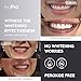 InoPro Natural Teeth Whitening Strips Kit 21 Treatments Sensitive Teeth Whitener Peroxide Free with Papain Bromelain Coconut Oil White Strips for Teeth Whitening 42 Strips - Image 4