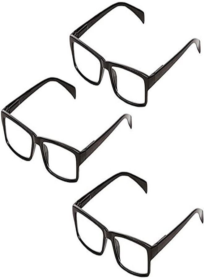 Generic - One Power Glasses Readers Pack of 3 Read Small Print and Computer Screens Adjustable Eyeglasses Flex Clear Focus Auto Adjusting Optic for Women & Men - Image 1