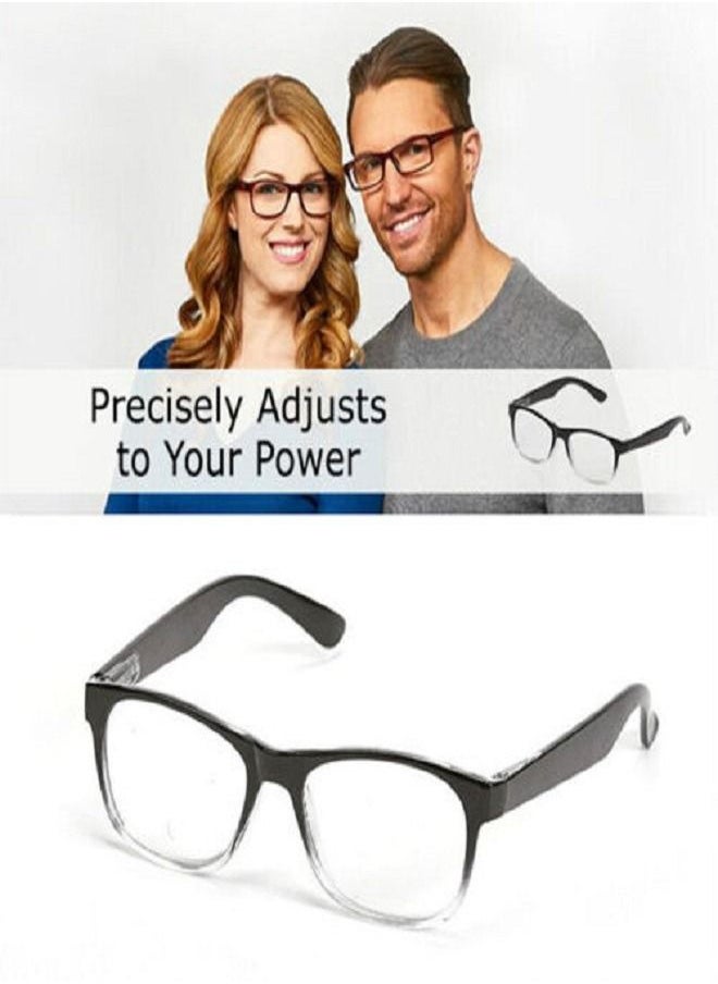 Generic - One Power Glasses Readers Pack of 3 Read Small Print and Computer Screens Adjustable Eyeglasses Flex Clear Focus Auto Adjusting Optic for Women & Men - Image 1