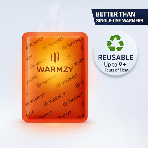 Warmzy Reusable Body Warmer (8 Pcs Large) | Warmth for 9+ Hours |, Self-Activated Pocket Heater Body Warmers - Heat Pouch | Long-Lasting Self Heating Trekking Accessories for Men - Image 2