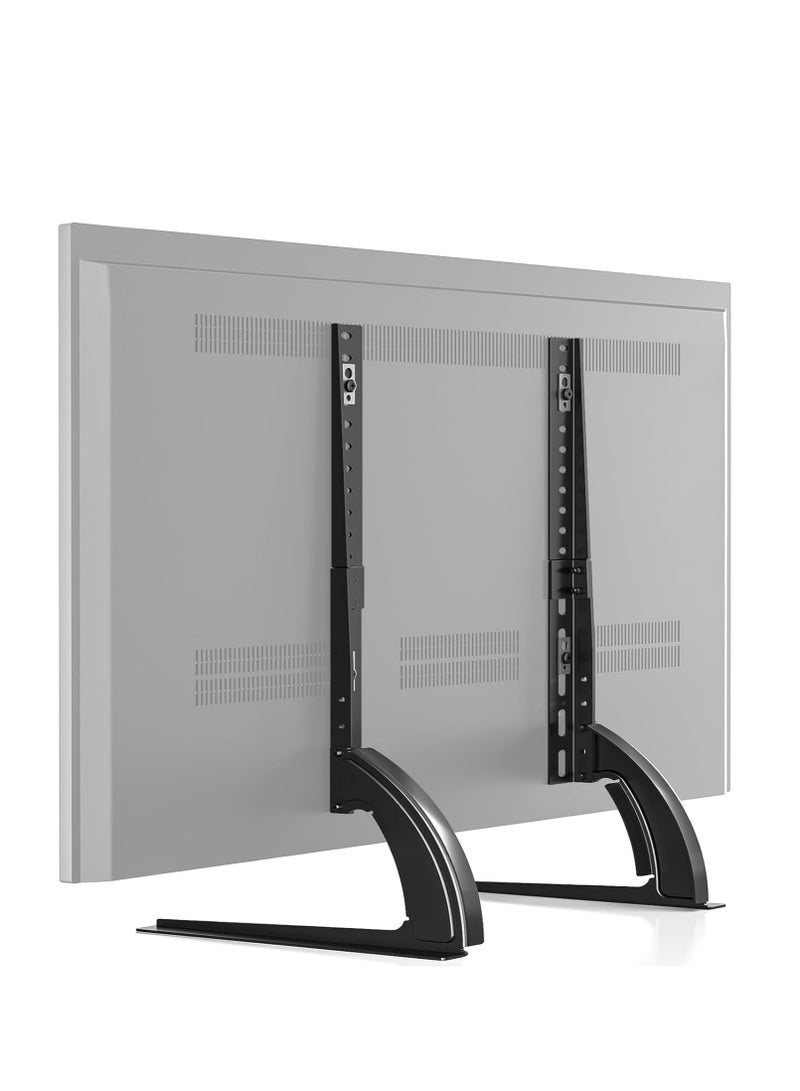 ELTRAZONE Universal TV Stand Legs for 20–65 Inch Flat Screen TVs – Adjustable Height Pedestal Mount with VESA Compatibility Up to 800x500mm – Heavy-Duty Tabletop Stand with 40KG Load Capacity – Replacement Legs for LCD, LED, Smart TVs – Ideal for Home, Office, Bedroom - Image 1