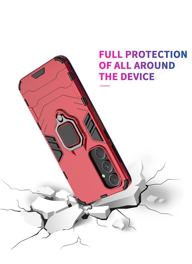 Samsung Galaxy A55 5g Case Cover with Ring Kickstand Stand Back Protective Armor Dual Layer Shockproof Anti-Scratch Cover Protector Car Mount Comfortable Touch shell Phone Holder Accessory - pzsku/Z3A2B468F801163628481Z/45/_/1706855722/6e23a91f-c415-467d-9197-32251a9771a3