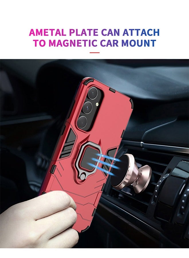 Samsung Galaxy A55 5g Case Cover with Ring Kickstand Stand Back Protective Armor Dual Layer Shockproof Anti-Scratch Cover Protector Car Mount Comfortable Touch shell Phone Holder Accessory - pzsku/Z3A2B468F801163628481Z/45/_/1706855723/8fb64d0a-ac89-44f7-a627-e212bc922f84