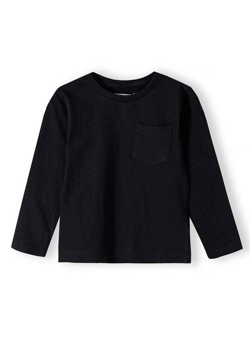 مينوتي Kids Boys  Slub Long Sleeve Tee
