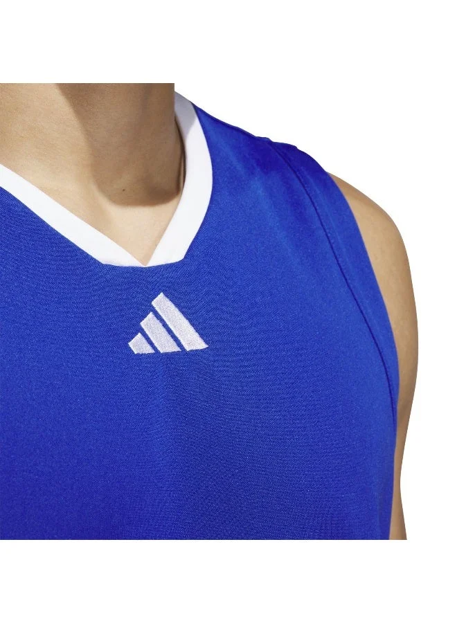 Adidas ROYBLU/WHITE Basketball Legends Tank Top for Men | Best Price UAE