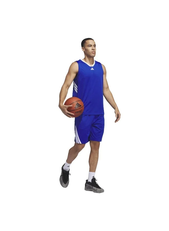 Adidas ROYBLU/WHITE Basketball Legends Tank Top for Men | Best Price UAE