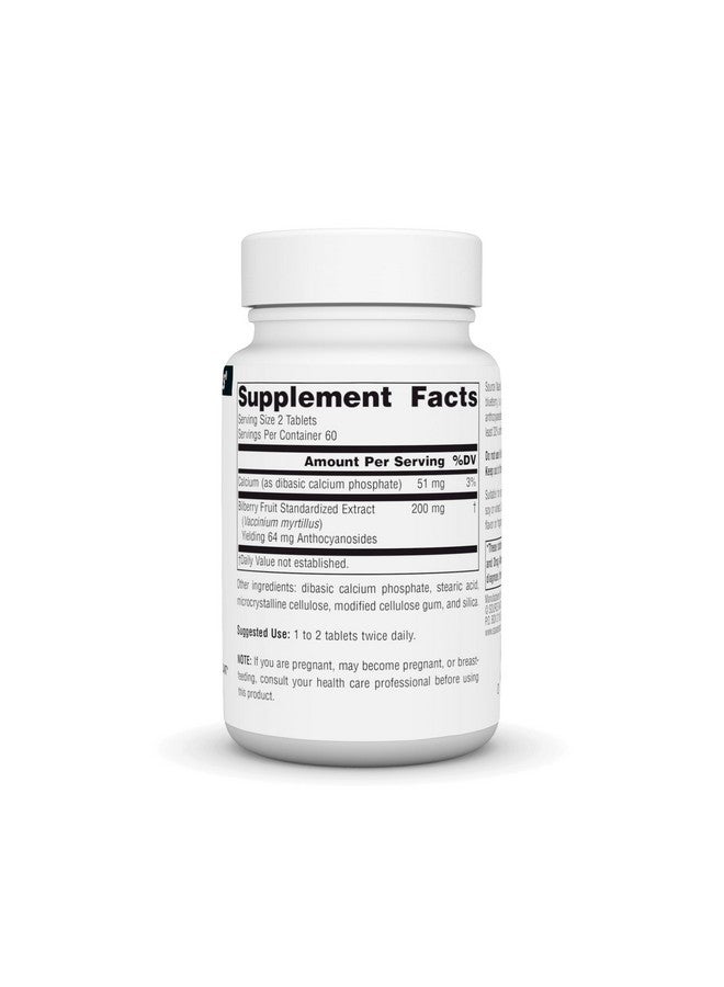 Source Naturals Bilberry Extract Standardized Botanical Antioxidant - 100 mg, 120 Tablets - Image 2