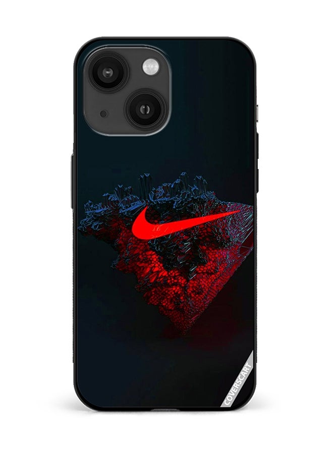 Protective Case Cover For Apple iPhone 15 Plus Nike Design Multicolour