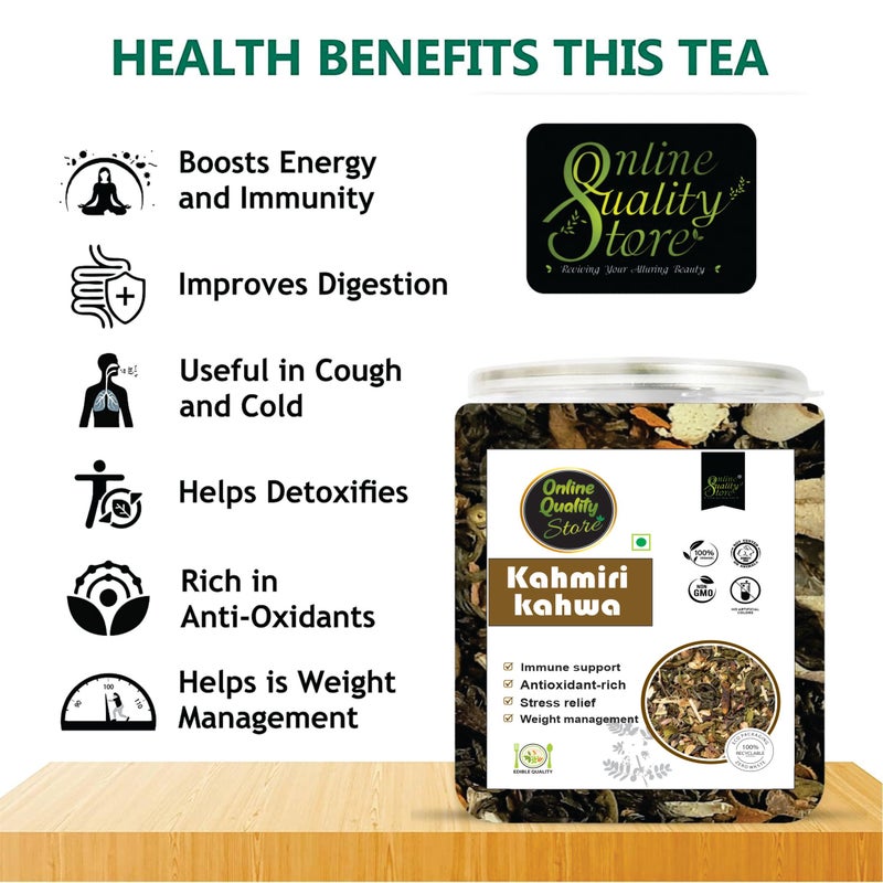 Online Quality Store Kashmiri Kahwa - 100g - Image 4