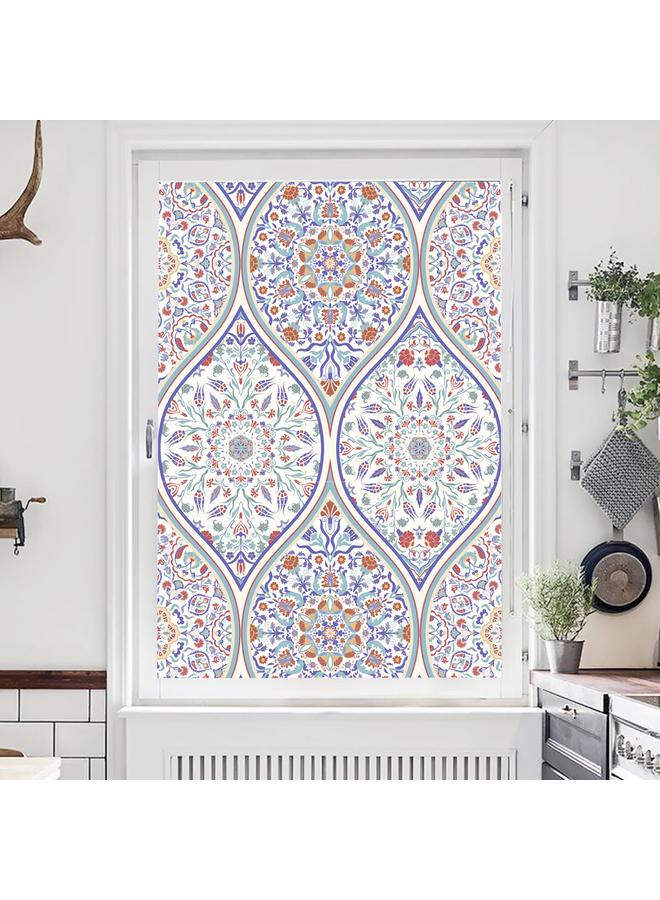 Bluejw 120X58cm E-commerce Electrostatic Glass Sticker Shading Sticker Toilet Bathroom Frosted Window Sticker 041-060 - Image 3