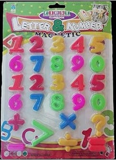 OR Magnetic teaching letters and numbers 