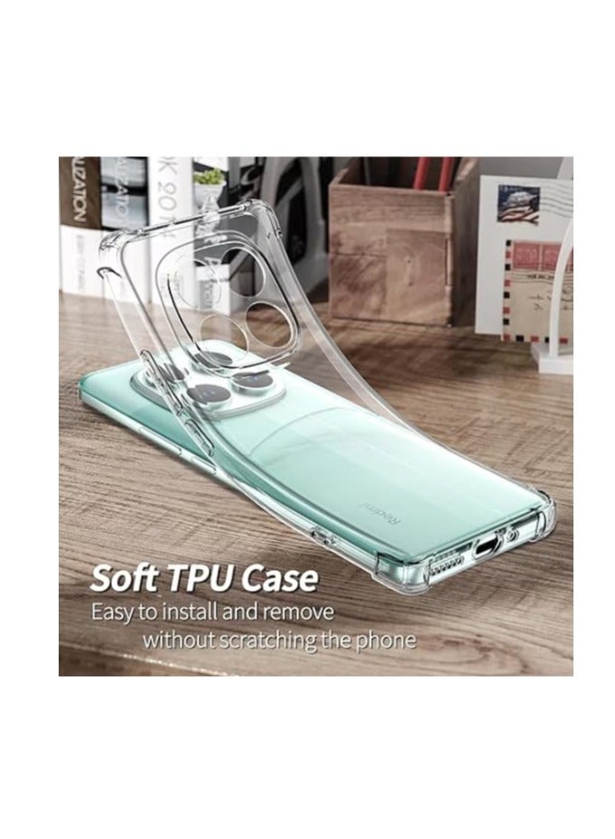 جراب شفاف ومضاد للصدمات لهاتف شاومي ريدمي نوت 14 برو Redmi Note 14 Pro 4G - Image 2