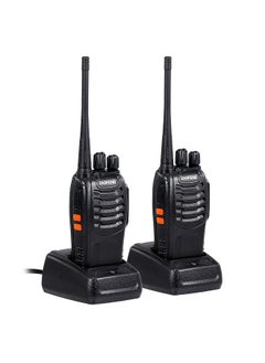 BAOFENG BF-888S UHF 400-470MHz FM Transceiver Two-way Radio Portable Handheld Walkie Talkie Long Distance 2PCS UK Plug