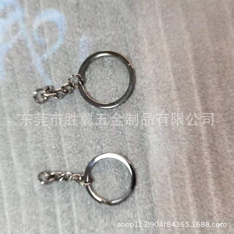 GOGO Metal Eco-Friendly Key Ring, Pure Brass Keychain, Custom Car Key Accessory, Stainless Steel Key Holder - Image 4
