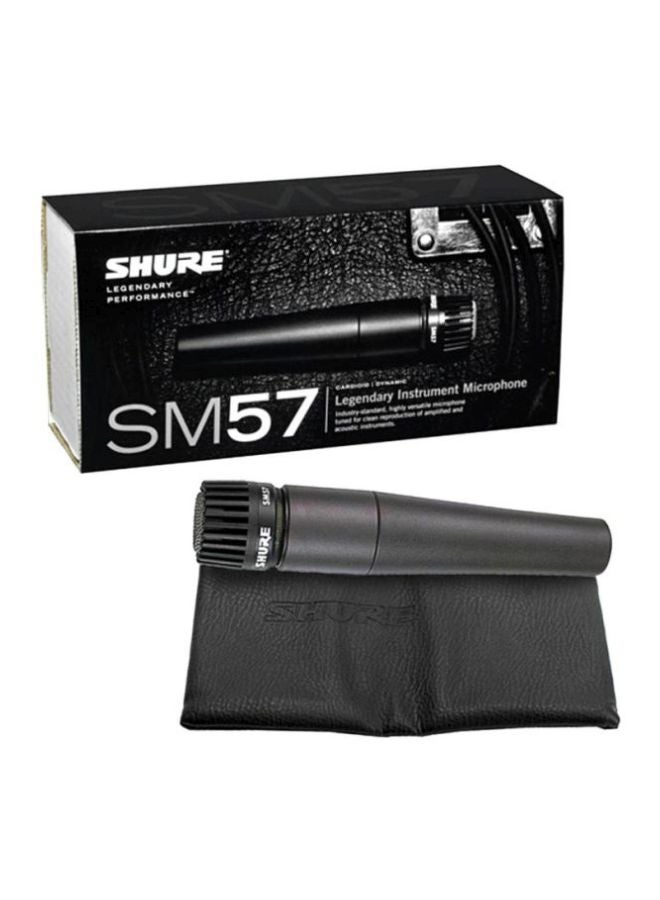 Shure Dynamic Instrument Microphone SM57-LCE-X Black - Image 5