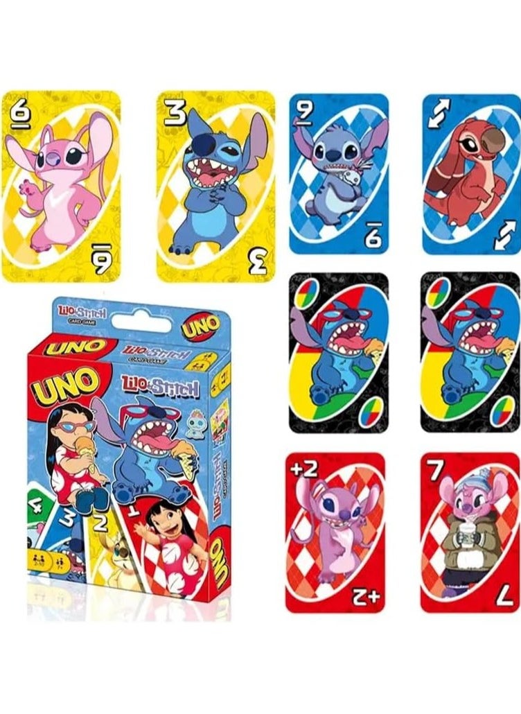 Mattel Games - uno Lilo and Stitch Card Game - Colorful Fun with Your Favorite Characters - Image 1