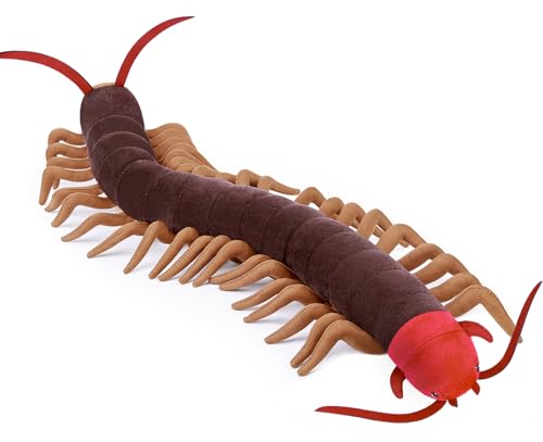ZHONGXIN MADE Centipede Plush Lifelike 24 Centipede Stuffed Animal Realistic Insect Plushie Soft Crustaceans Animal Toy Model Doll Gift for Kids - Image 5