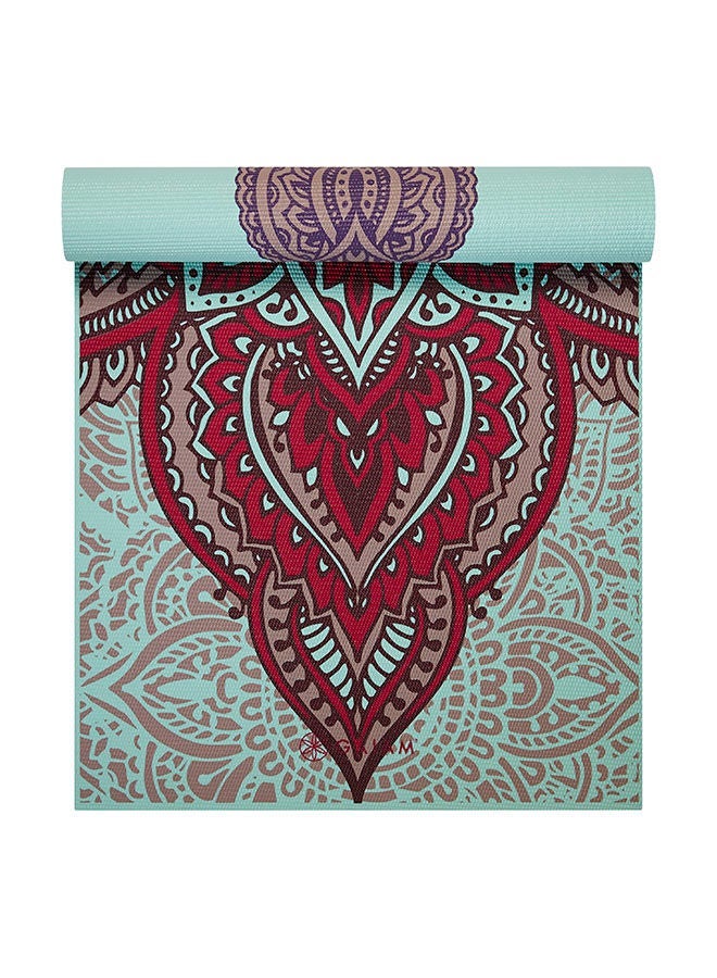 Gaiam Zara Rogue Premium Reversible Yoga Mat – 6 mm Cushioned, Dual‑Sided Grip & Eco PVC - Image 2