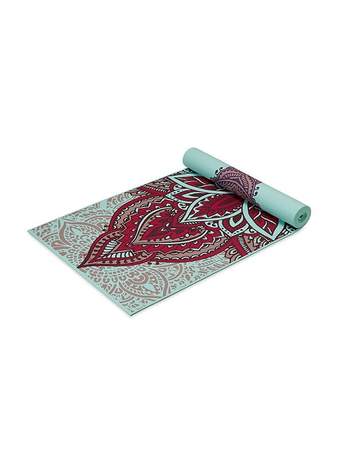 Gaiam Zara Rogue Premium Reversible Yoga Mat – 6 mm Cushioned, Dual‑Sided Grip & Eco PVC - Image 4