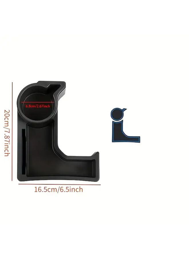 Central Control Console Cup Holder Storage Tray 1pc For Skoda Jimny 2019-2025 Blue - Image 2