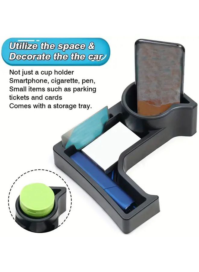 Central Control Console Cup Holder Storage Tray 1pc For Skoda Jimny 2019-2025 Blue - Image 4
