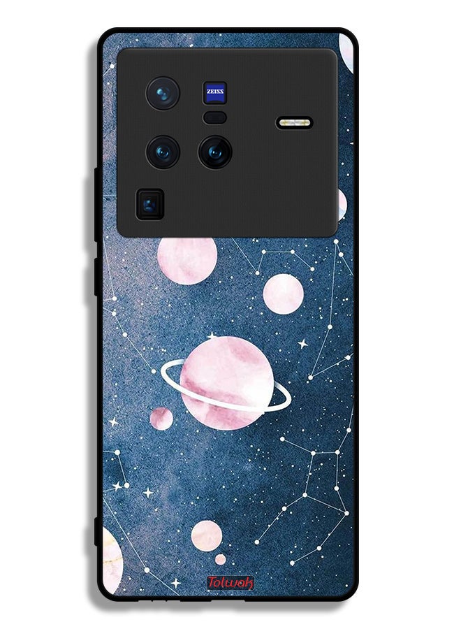 Tolwak Vivo X80 Pro Protective Case Cover Space Art - Image 2