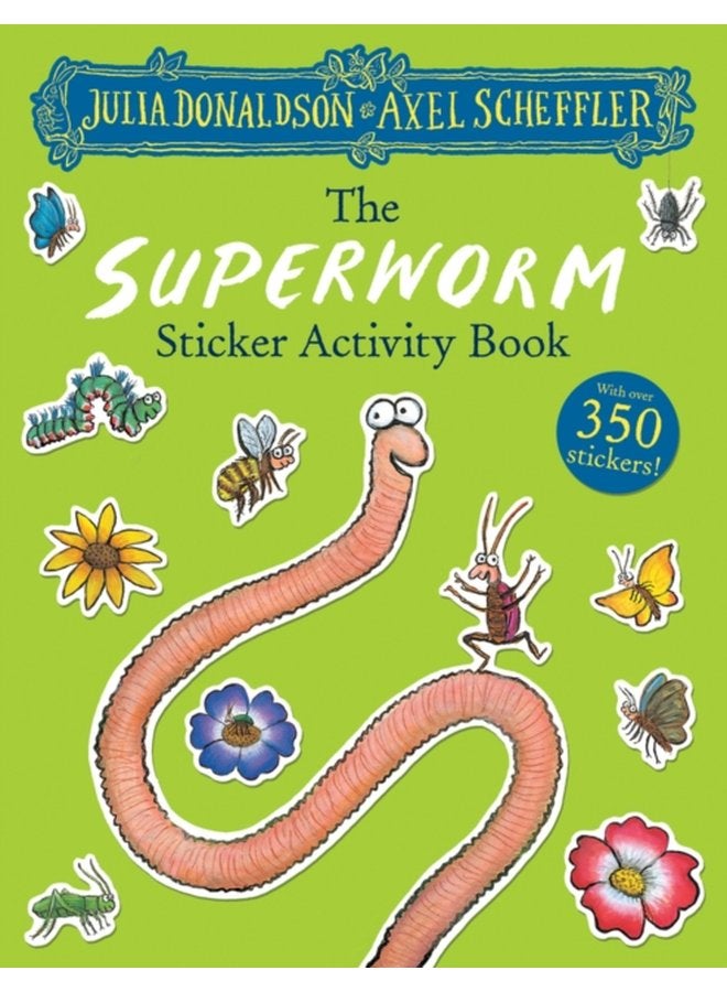 The Superworm Sticker Book - Paperback