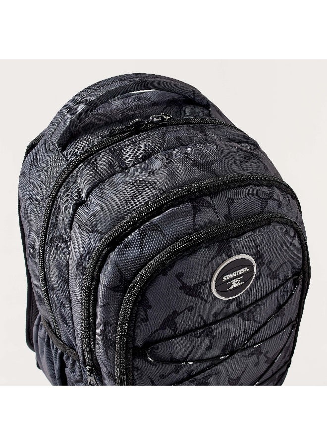 STARTER Basketball Print Backpack for Kids - Image 3