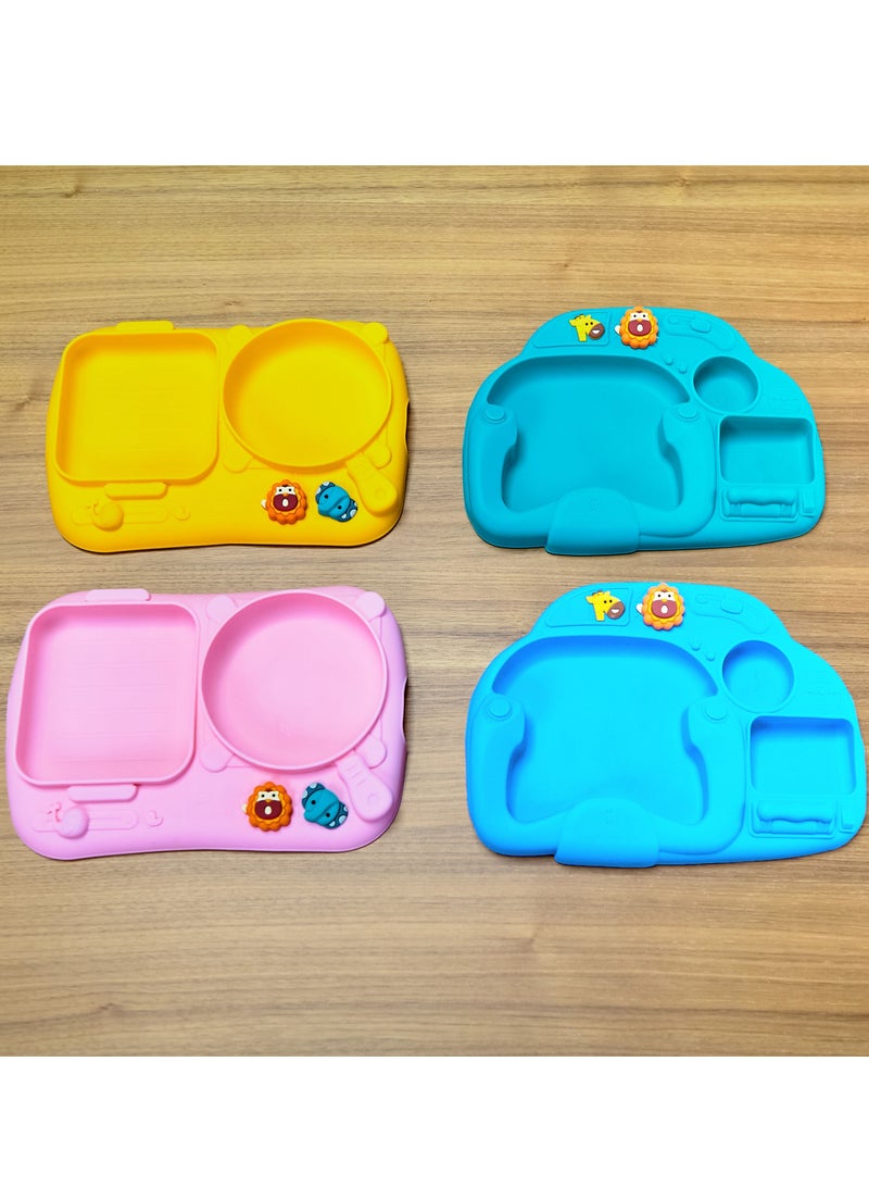 Marcus & Marcus Creativplate With Suction (Little Pilot) - Lucas - Image 4