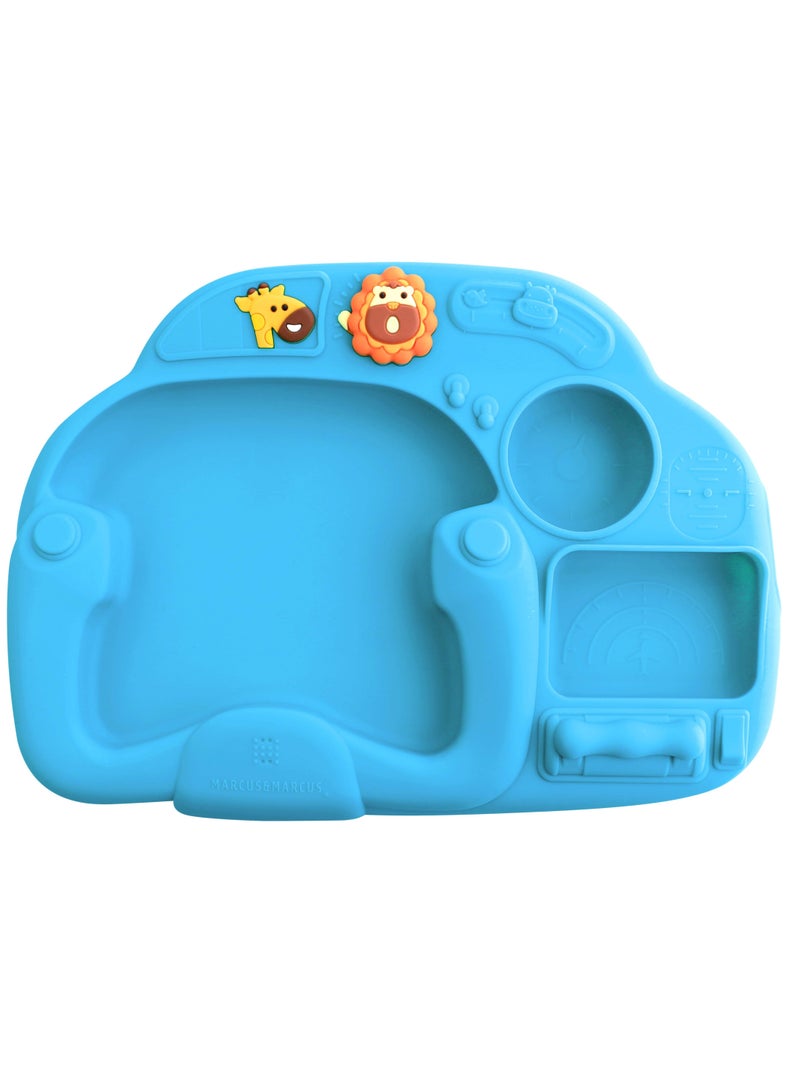 Marcus & Marcus Creativplate With Suction (Little Pilot) - Lucas - Image 1