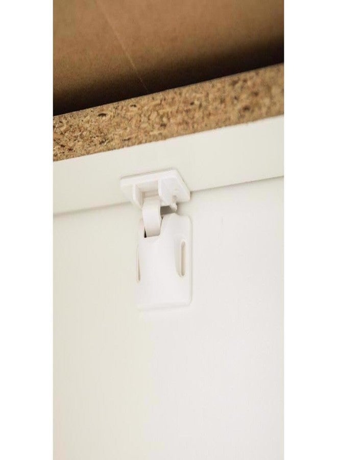 Regalo Home Safety Magnetic Cabinet and Drawer Lock, Award-Winning Brand, 4-Pack, Includes 4 Magnetic Cabinet Locks, 1 Magnetic Key, Easy Install, 3M Adhesive, White - Image 2