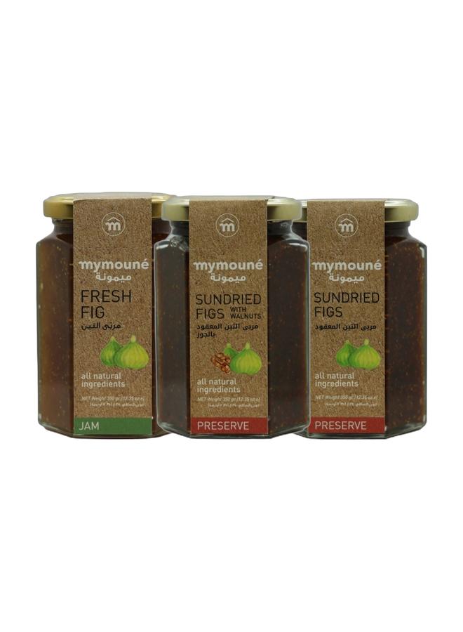 MYMOUNE Premium Fig Preserves Bundle | Curated Lebanese Fig Selection | Smart Value Set