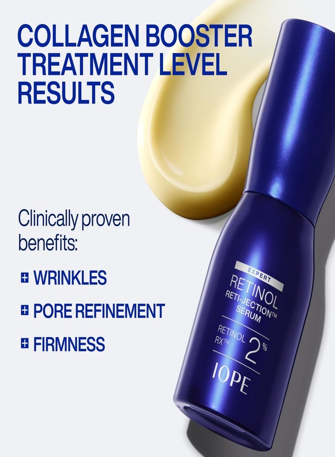 IOPE Expert Retinol RX 2% Reti-Jection Serum - Anti-Aging Night Serum - Visibly Smooths Wrinkles, Firms Skin, and Refines Pores - Potent & Gentle - 1.01 fl. oz. - Image 2