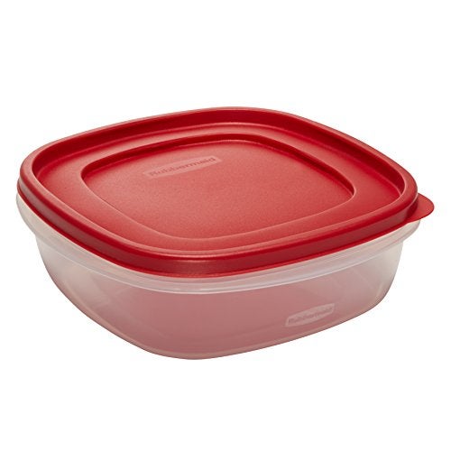 Rubbermaid Easy Find Lids Food Storage Container, 9 Cup, Racer Red - Image 3